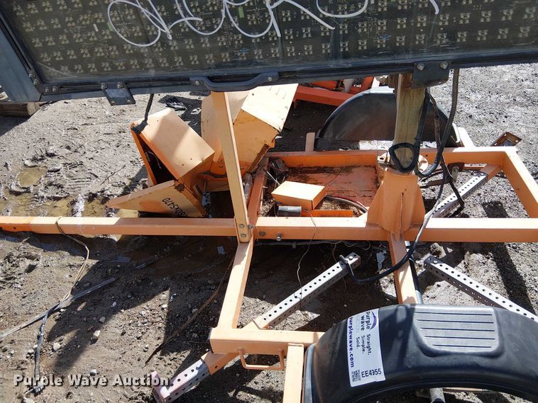 image for item EE4955 (2) Wanco message board trailers