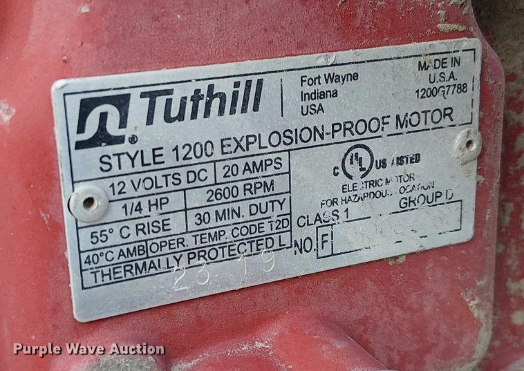 image for item EE4974 Weather Guard L-shaped fuel tank