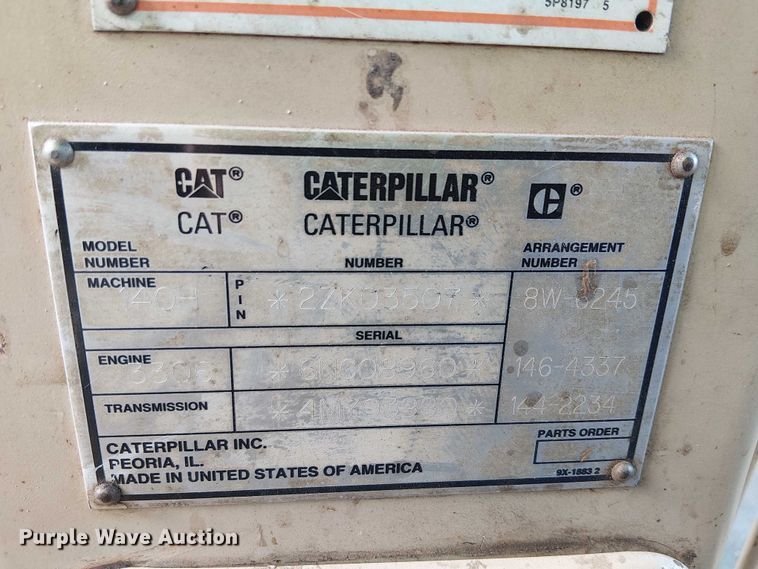 image for item EE4990 1998 Caterpillar 140H motor grader