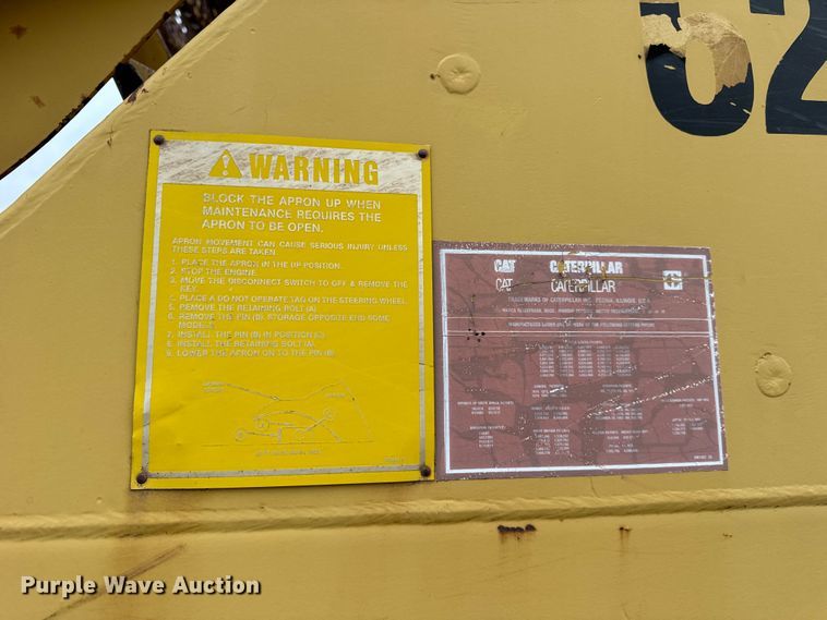 image for item EF2268 1991 Caterpillar 627E scraper