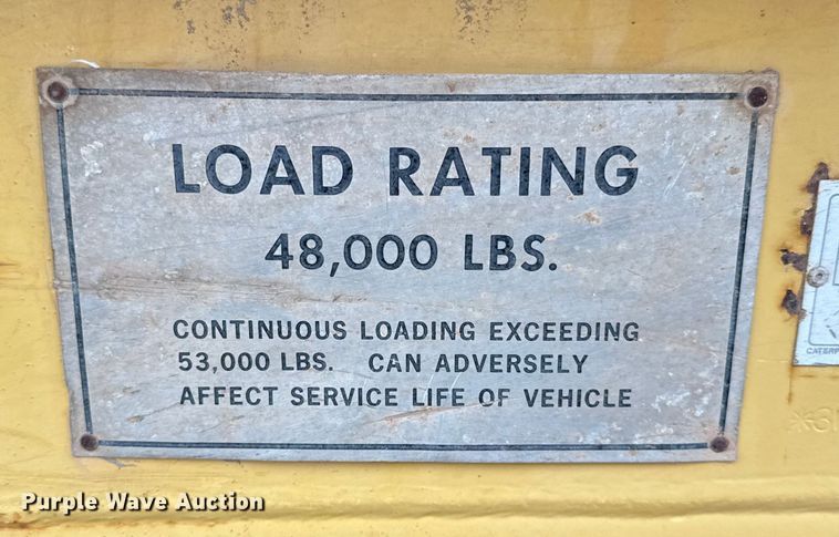 image for item EF2268 1991 Caterpillar 627E scraper