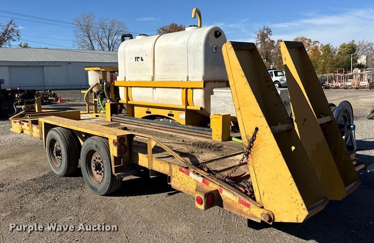 image for item EF2290 2008 Belshe BF11 equipment trailer