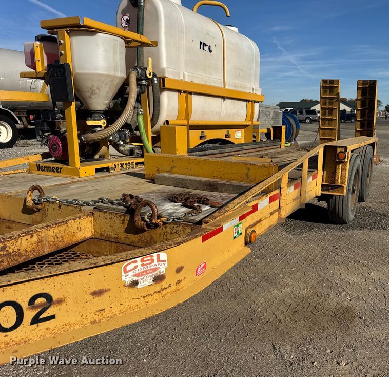 image for item EF2290 2008 Belshe BF11 equipment trailer