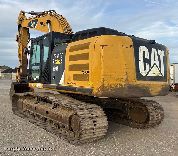 image for item EF2296 2014 Caterpillar 329EL excavator