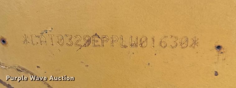 image for item EF2296 2014 Caterpillar 329EL excavator