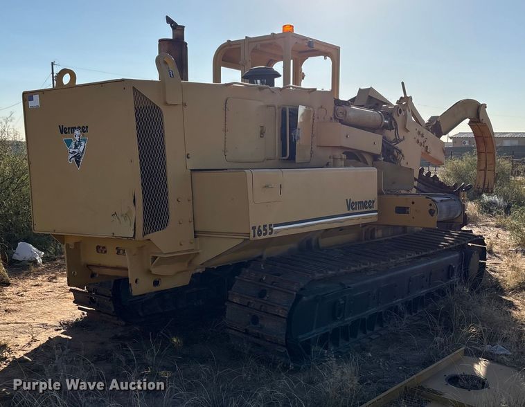 image for item EF6187 1996 Vermeer T655 trencher