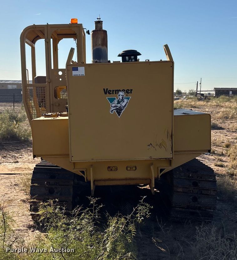 image for item EF6187 1996 Vermeer T655 trencher