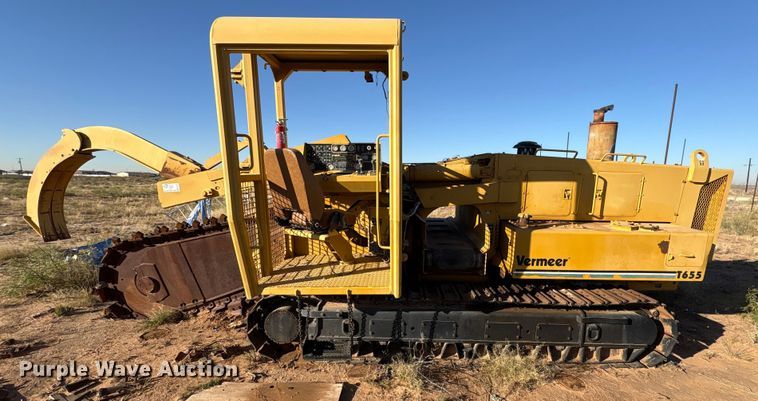 image for item EF6187 1996 Vermeer T655 trencher