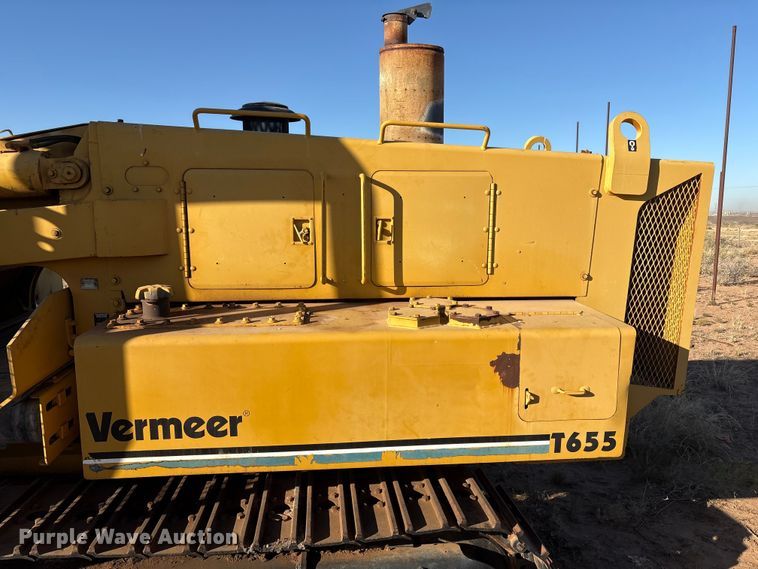 image for item EF6187 1996 Vermeer T655 trencher