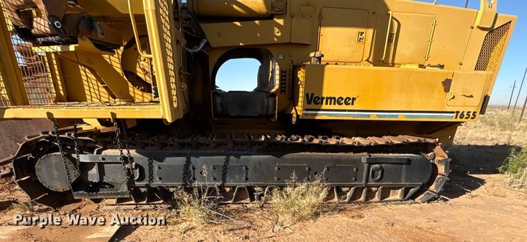 image for item EF6187 1996 Vermeer T655 trencher