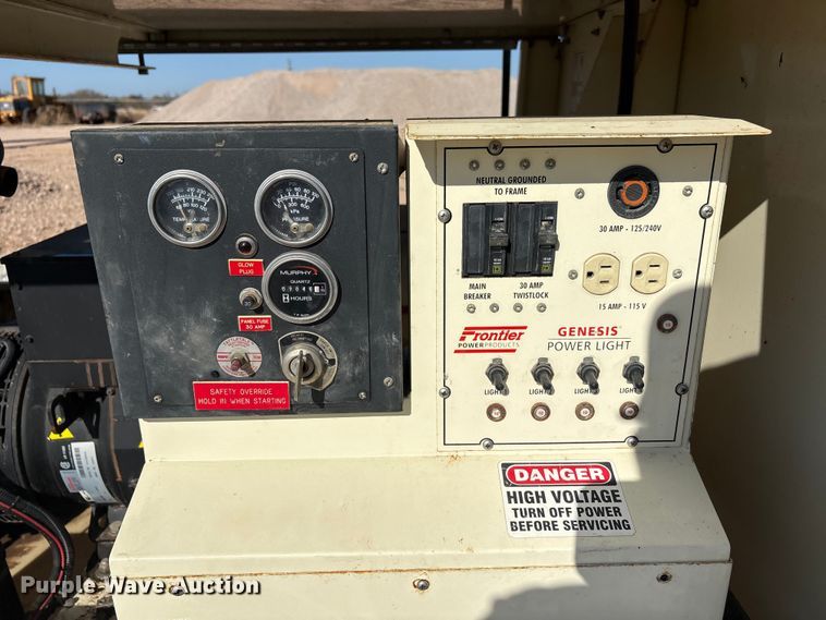 image for item EF6189 2012 Frontier Power Products Genesis light plant