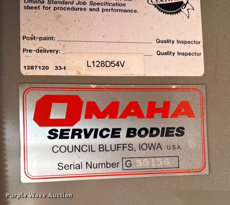 image for item EG1761 2010 Kenworth T370 utility / service truck