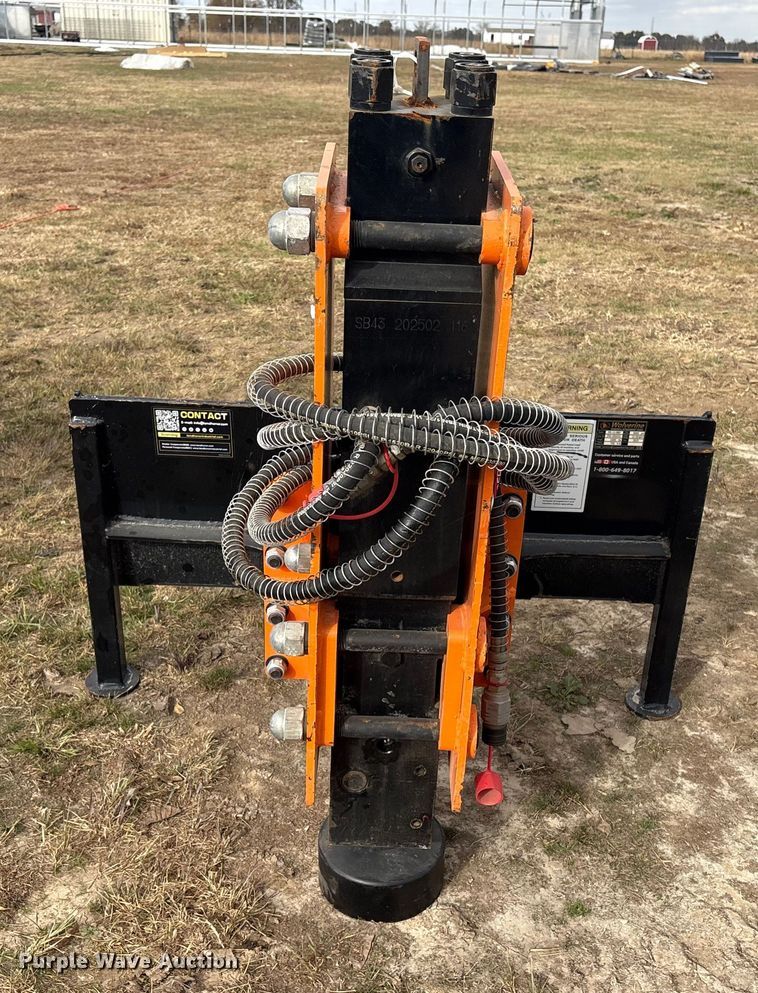 image for item EG8285 2025 Wolverine PD-12-08D skid steer post driver