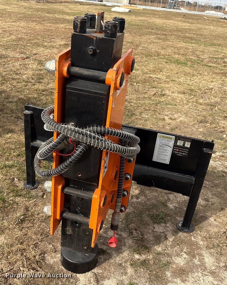 image for item EG8285 2025 Wolverine PD-12-08D skid steer post driver