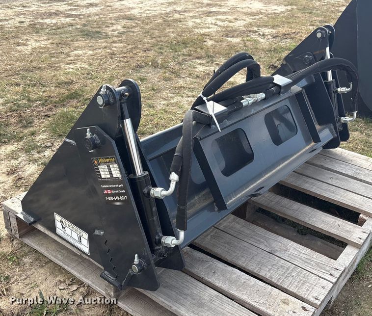 image for item EG8287 2028 Wolverine MCB-11-48W skid steer bucket