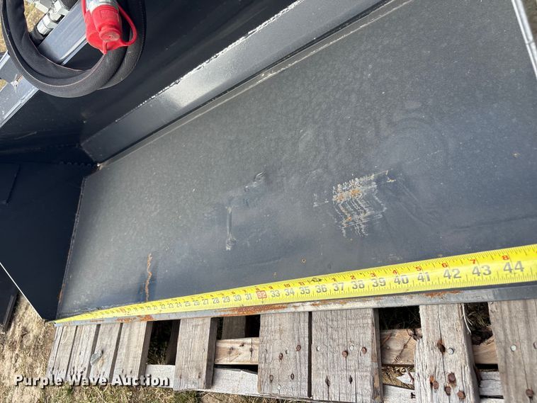 image for item EG8287 2028 Wolverine MCB-11-48W skid steer bucket