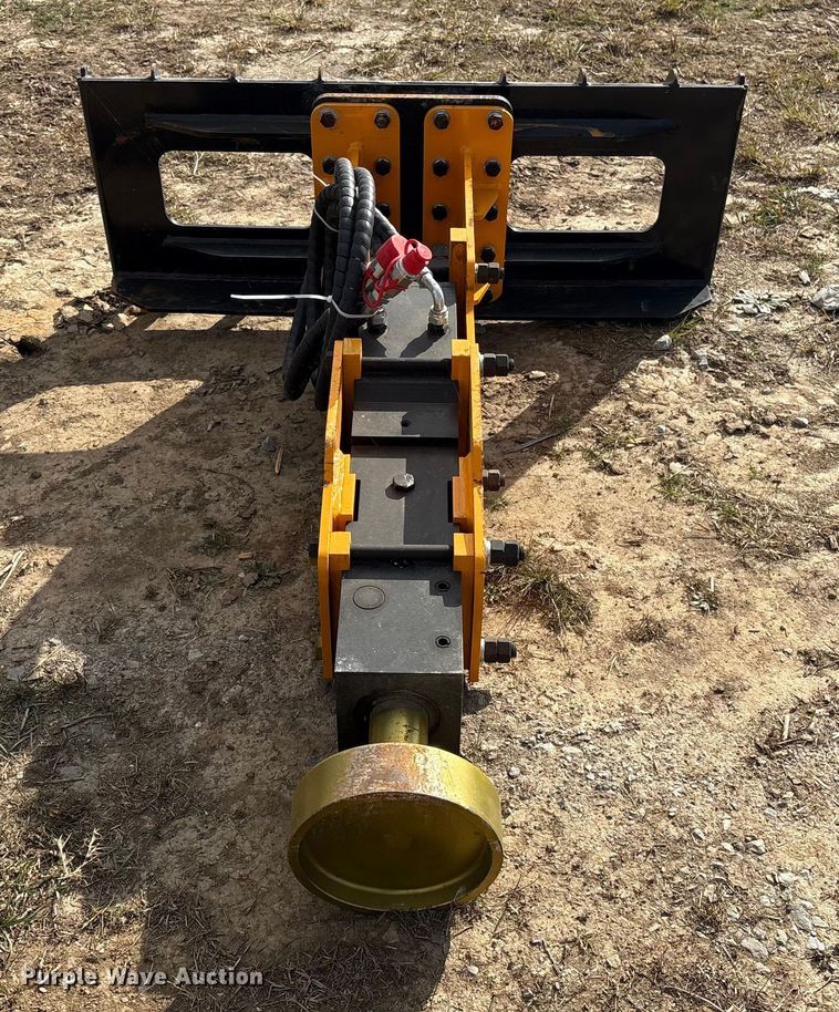 image for item EG8288 2025 GIYI P680 skid steer post driver