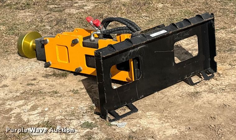 image for item EG8288 2025 GIYI P680 skid steer post driver