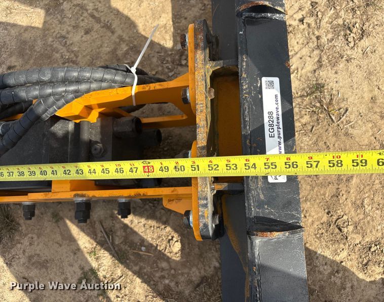 image for item EG8288 2025 GIYI P680 skid steer post driver