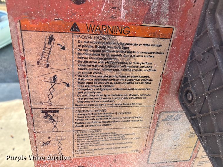 image for item EG8293 2008 JLG 1930ES scissor lift