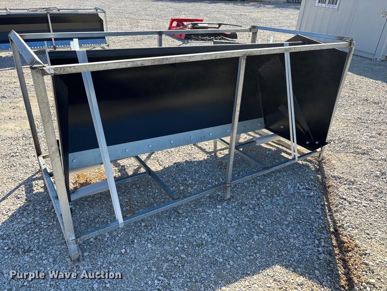 image for item EJ7727 2025 Landy SP84 skid steer snow pusher