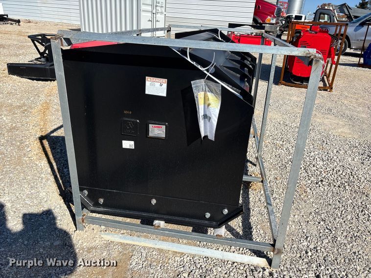 image for item EJ7727 2025 Landy SP84 skid steer snow pusher