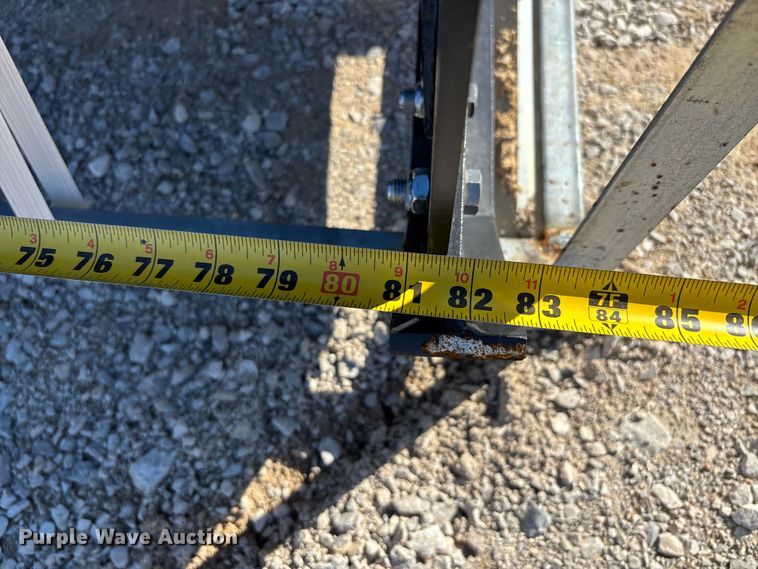 image for item EJ7727 2025 Landy SP84 skid steer snow pusher