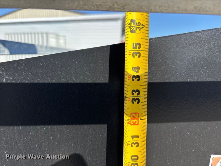 image for item EJ7727 2025 Landy SP84 skid steer snow pusher