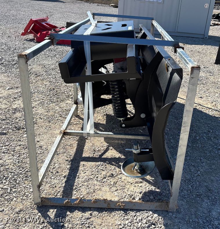image for item EJ7728 7' W skid steer snow plow