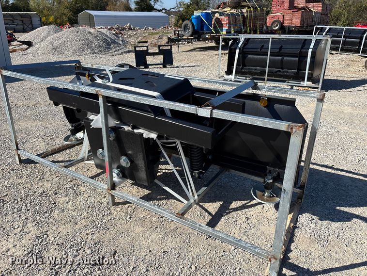 image for item EJ7728 7' W skid steer snow plow