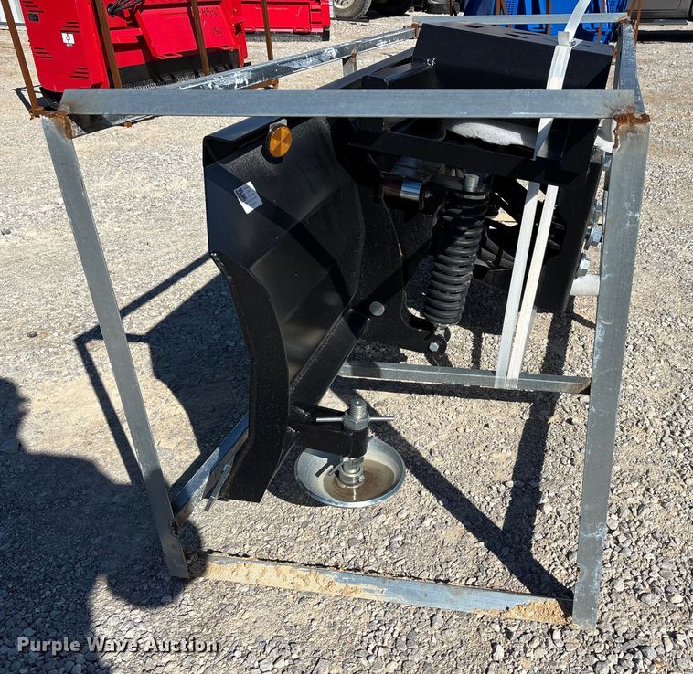image for item EJ7728 7' W skid steer snow plow