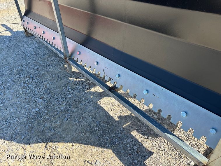 image for item EJ7728 7' W skid steer snow plow