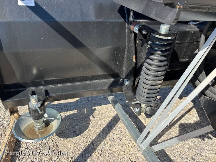 image for item EJ7728 7' W skid steer snow plow