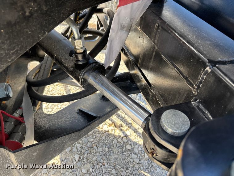 image for item EJ7728 7' W skid steer snow plow