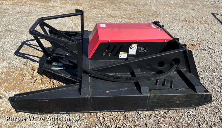 image for item EJ7729 Raytree RMC72 skid steer brush mower