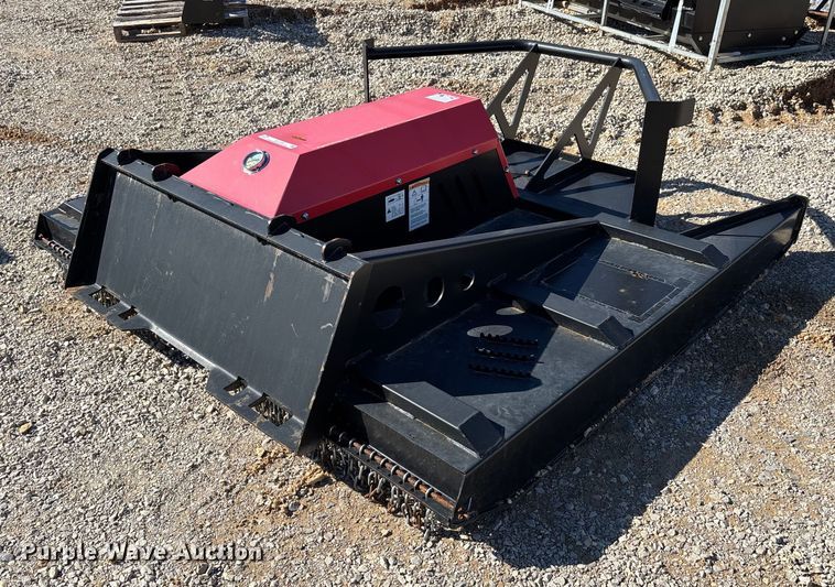 image for item EJ7729 Raytree RMC72 skid steer brush mower