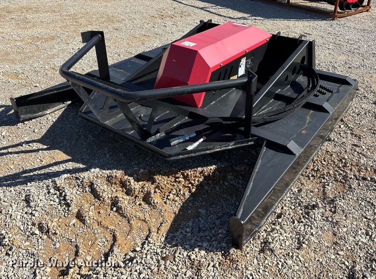 image for item EJ7729 Raytree RMC72 skid steer brush mower