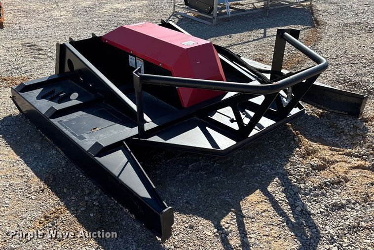 image for item EJ7729 Raytree RMC72 skid steer brush mower