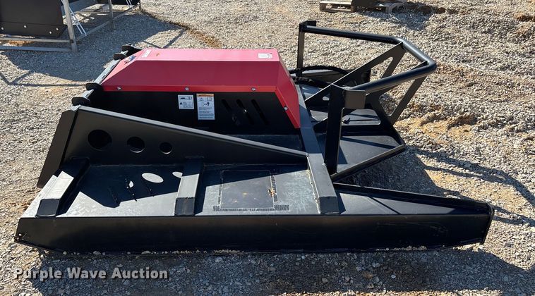 image for item EJ7729 Raytree RMC72 skid steer brush mower