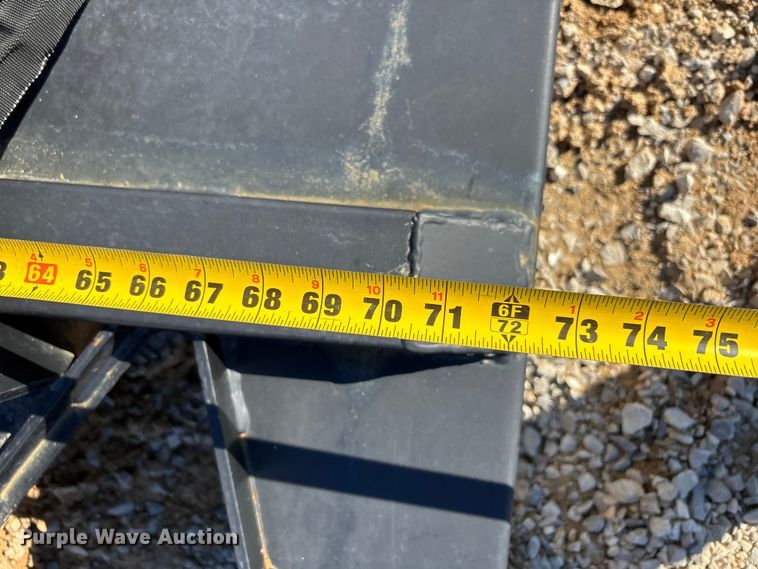 image for item EJ7729 Raytree RMC72 skid steer brush mower