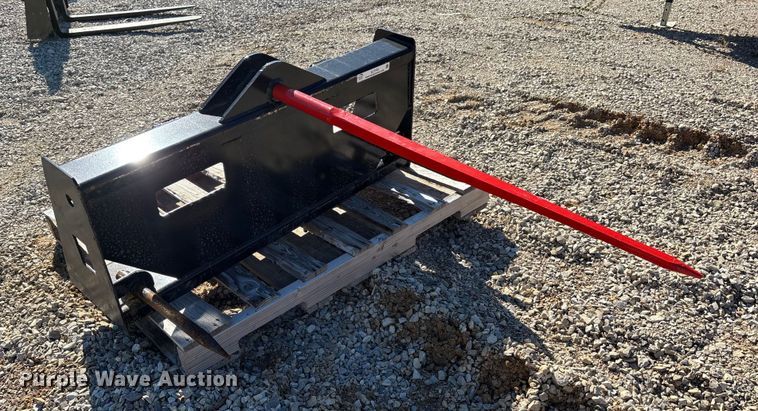 image for item EJ7735 Kit Containers QT-BSS skid steer bale spear