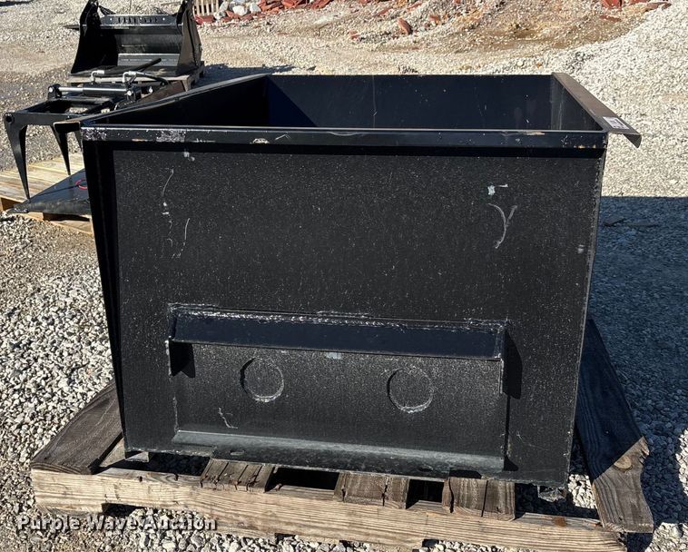 image for item EJ7738 Compact utility loader dump hopper