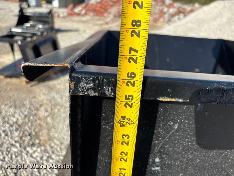 image for item EJ7738 Compact utility loader dump hopper