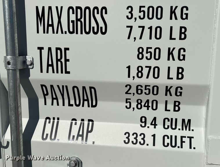 image for item EJ7746 Shipping container