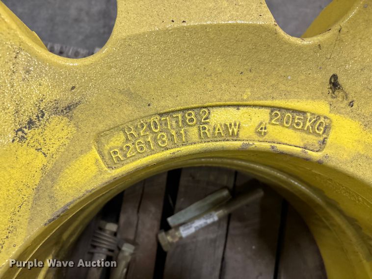 image for item EJ7756 (4) John Deere wheel weights 