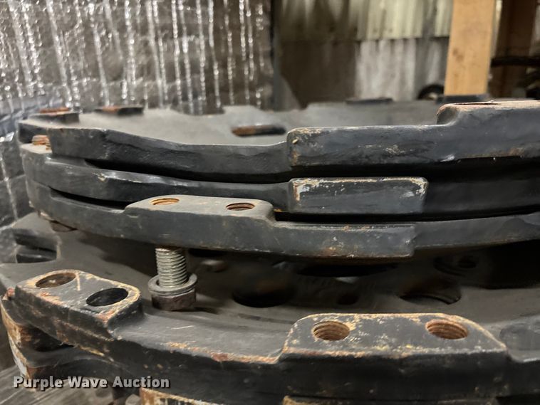 image for item EJ7759  (4) sets of Caterpillar 865 Challenger wheel weights 