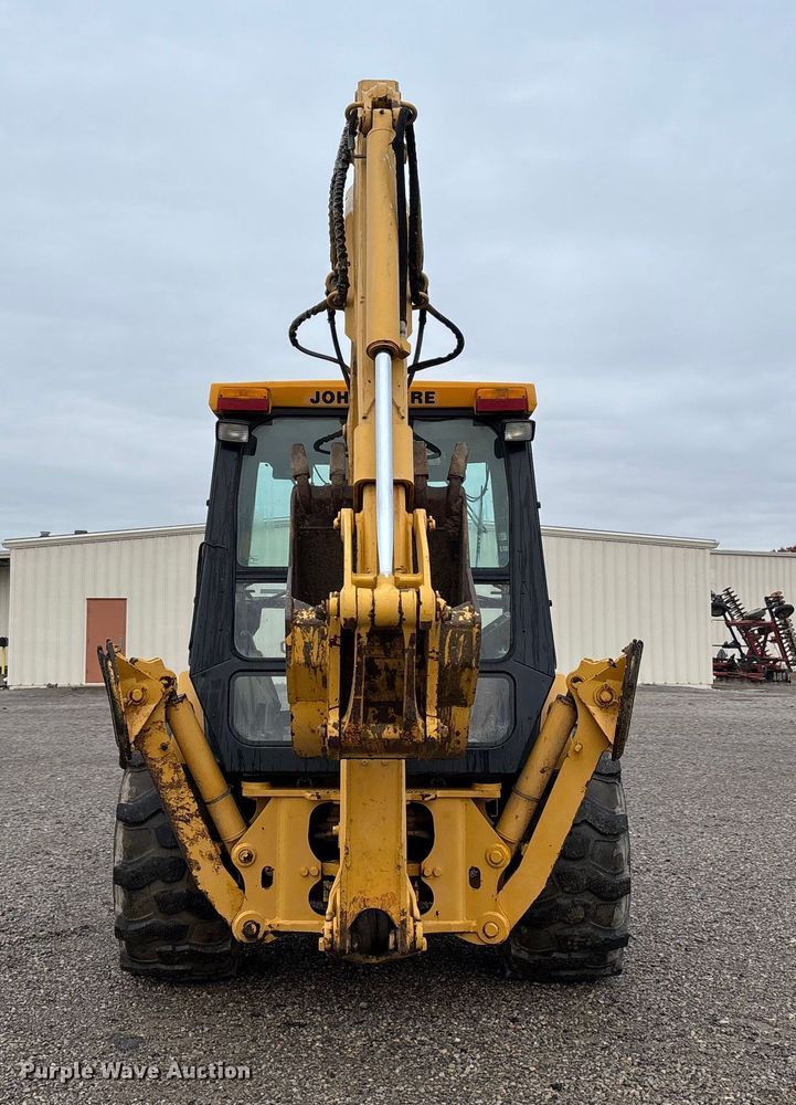 image for item EJ7761 1991 John Deere 310D Turbo  backhoe