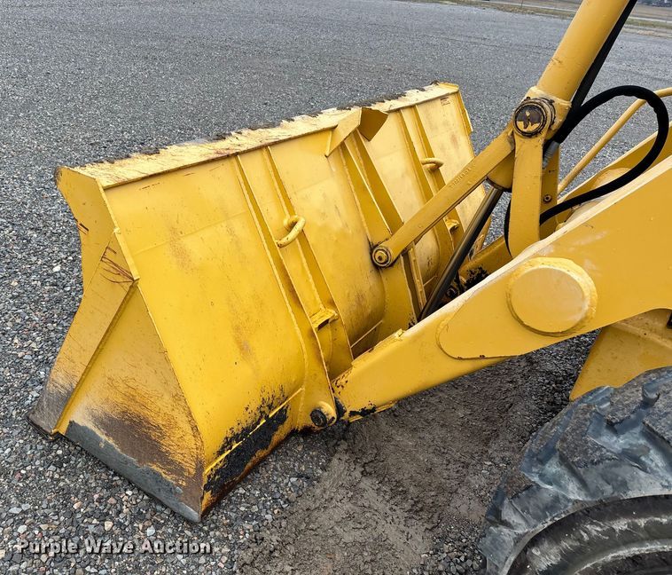 image for item EJ7761 1991 John Deere 310D Turbo  backhoe