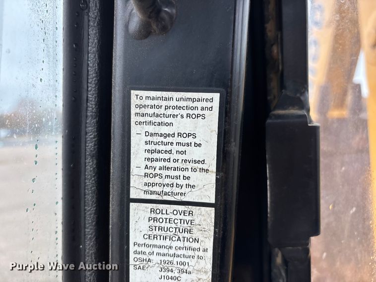 image for item EJ7761 1991 John Deere 310D Turbo  backhoe