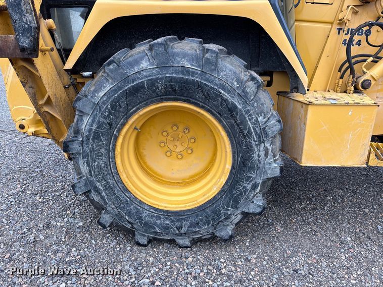 image for item EJ7761 1991 John Deere 310D Turbo  backhoe